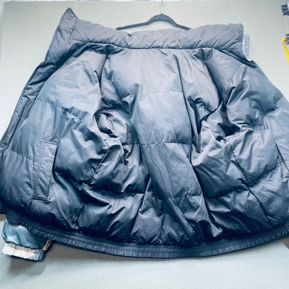VTG Rugged Wear Men Arctic Expedition Scene Puffer coat Polar Bear Sled Dogs 3XL